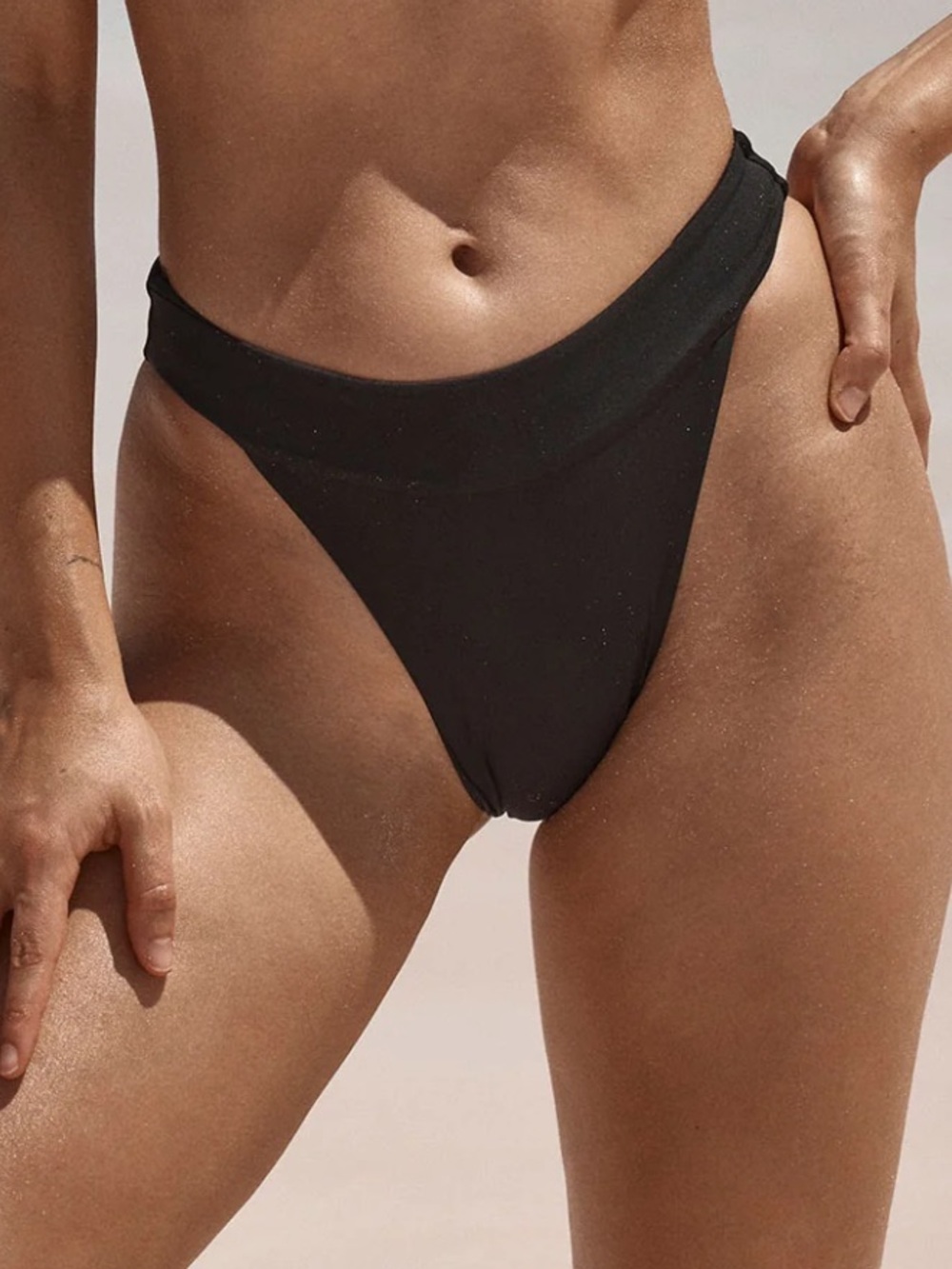Monday Swimwear Argentina Bottom - Black Swim Bottom